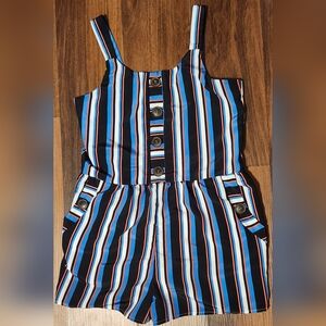 Girls Sz 12 TM by Truly Me Fully Lined Romper, Worn Once, Like New and Flawless